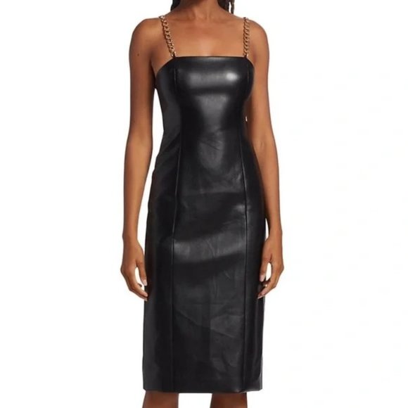 Alice + Olivia Dresses & Skirts - Alice and Olivia Fifi Chain Embellished Midi Dress